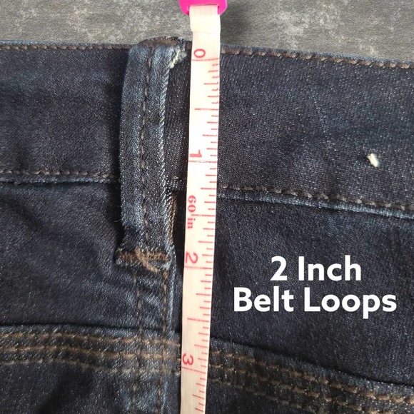 Calvin Klein Women's Curvy Boot Jeans Size 32/14 - Picture 11 of 13